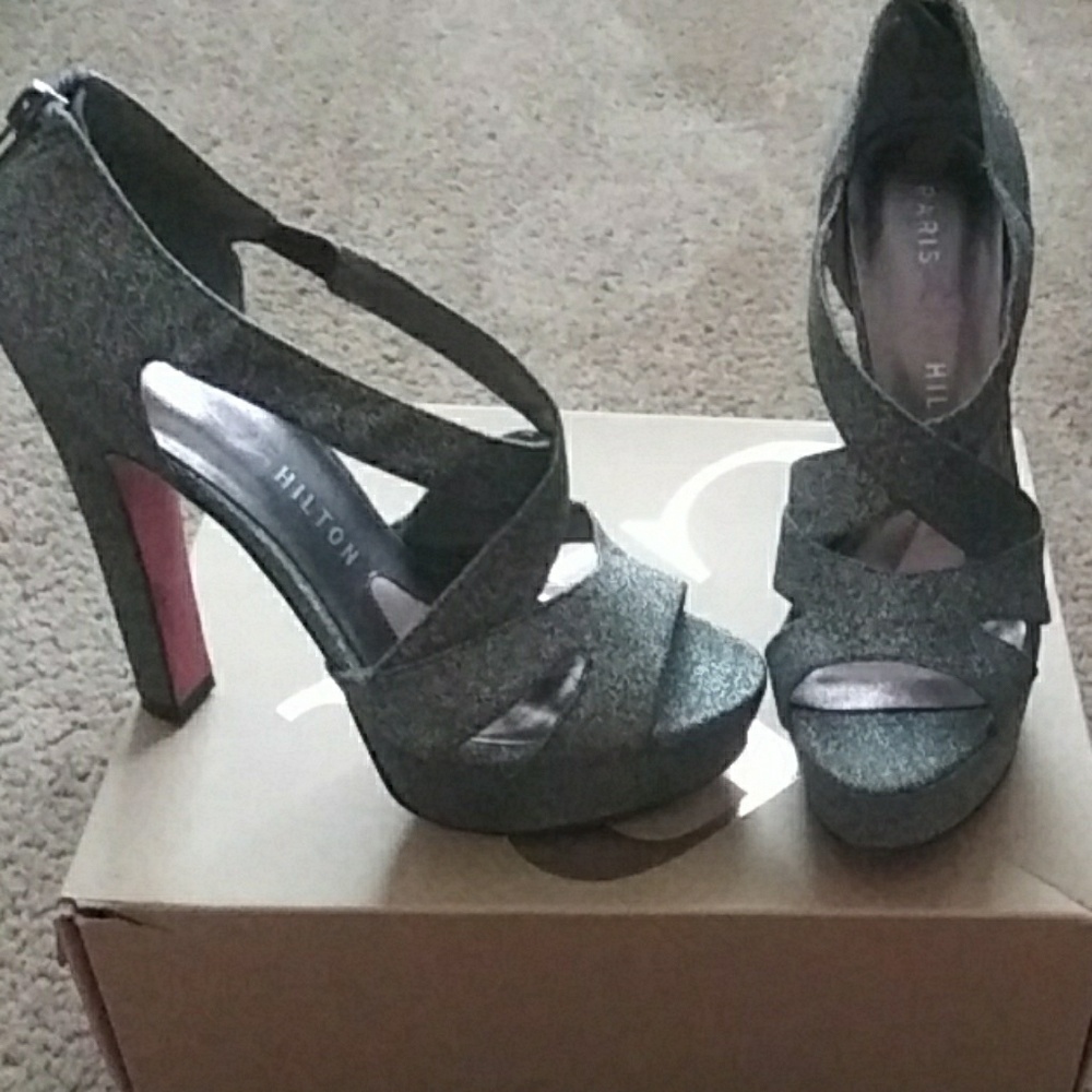 Paris hilton high heels